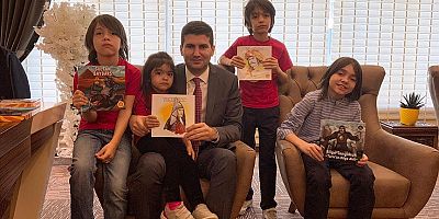 Ülkü Ocaklarından çocuklar için 23 Nisan'a özel kitap seti
