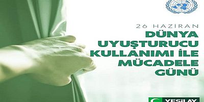 Uyuşturucu ile Topyekûn Mücadele Etmeliyiz