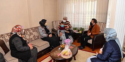 Yaşlılar Haftası’nda Başkan Yazıcı’dan Ziyaret