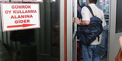 YSK, gümrük kapılarında oy verme işlemine dair esasları belirledi