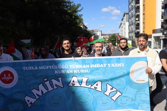 Tuzla’da Çocukların İlk Ders Heyecanı: Âmin Alayı Geleneği Yaşatıldı