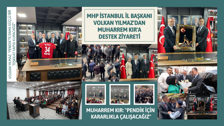 Volkan Yılmaz İle Muharrem Kır Pendik’te Yeni Dönemin Yol Haritasını Belirledi